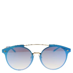 Blue Metal Sunglasses