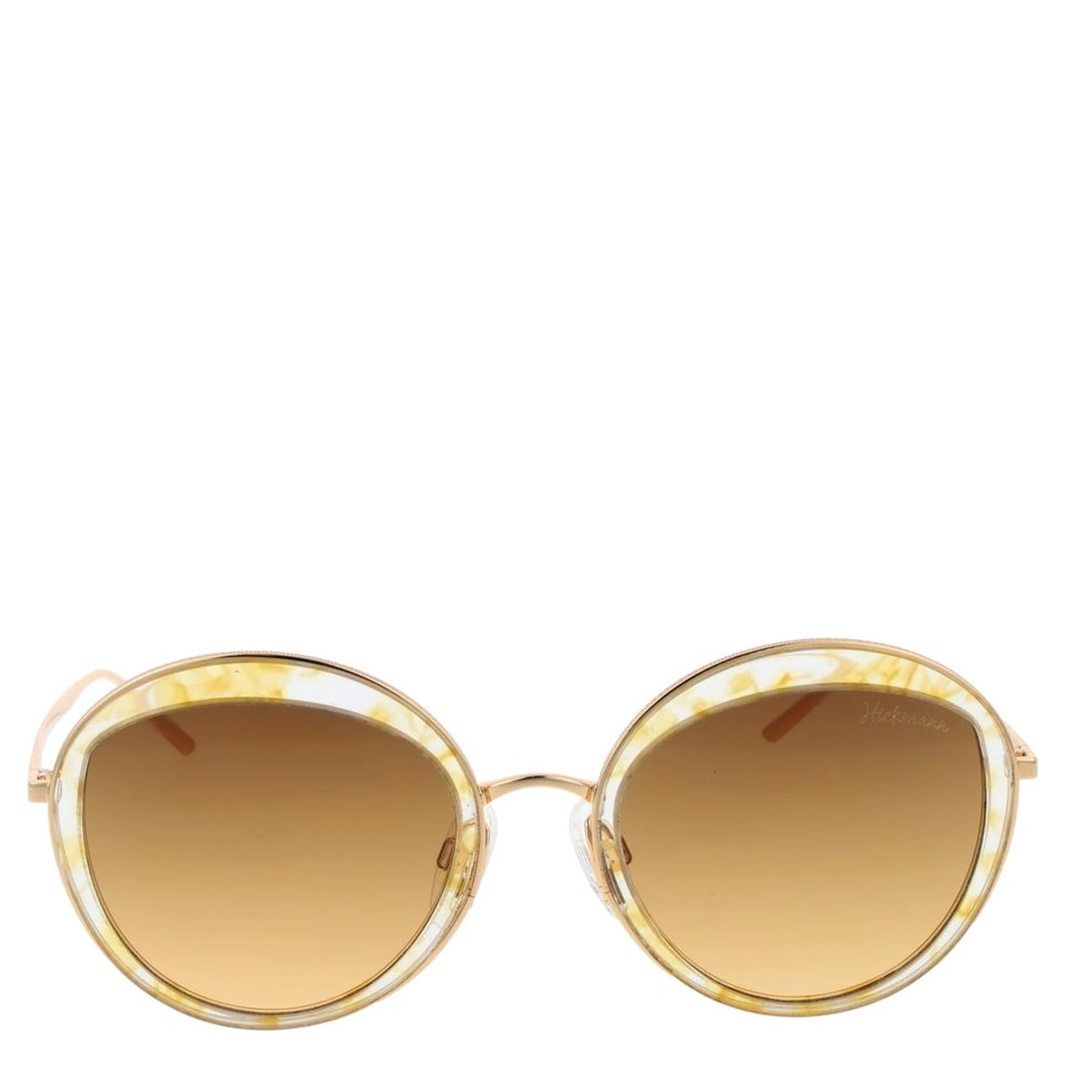 Bicolor Metal Sunglasses