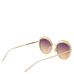 Bicolor Metal Sunglasses