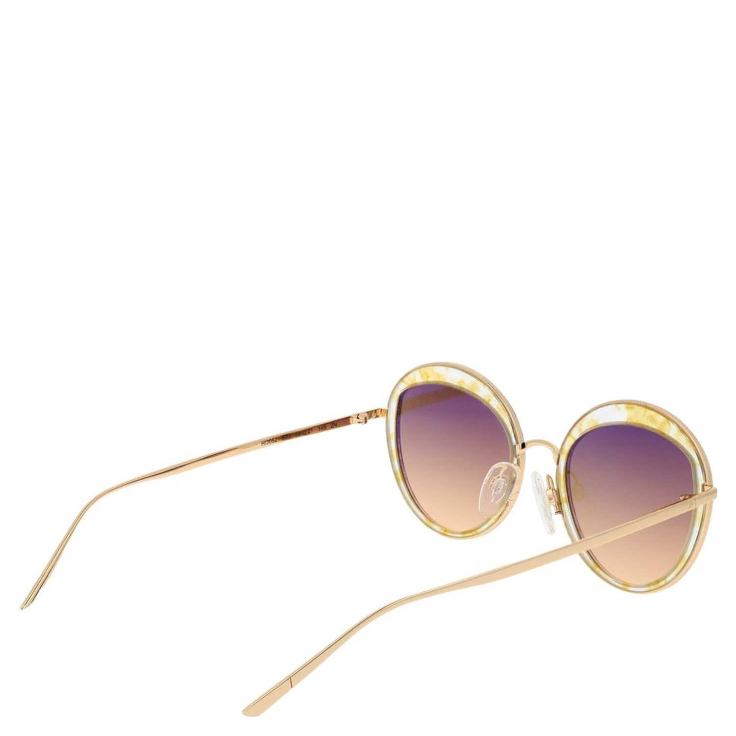 Bicolor Metal Sunglasses