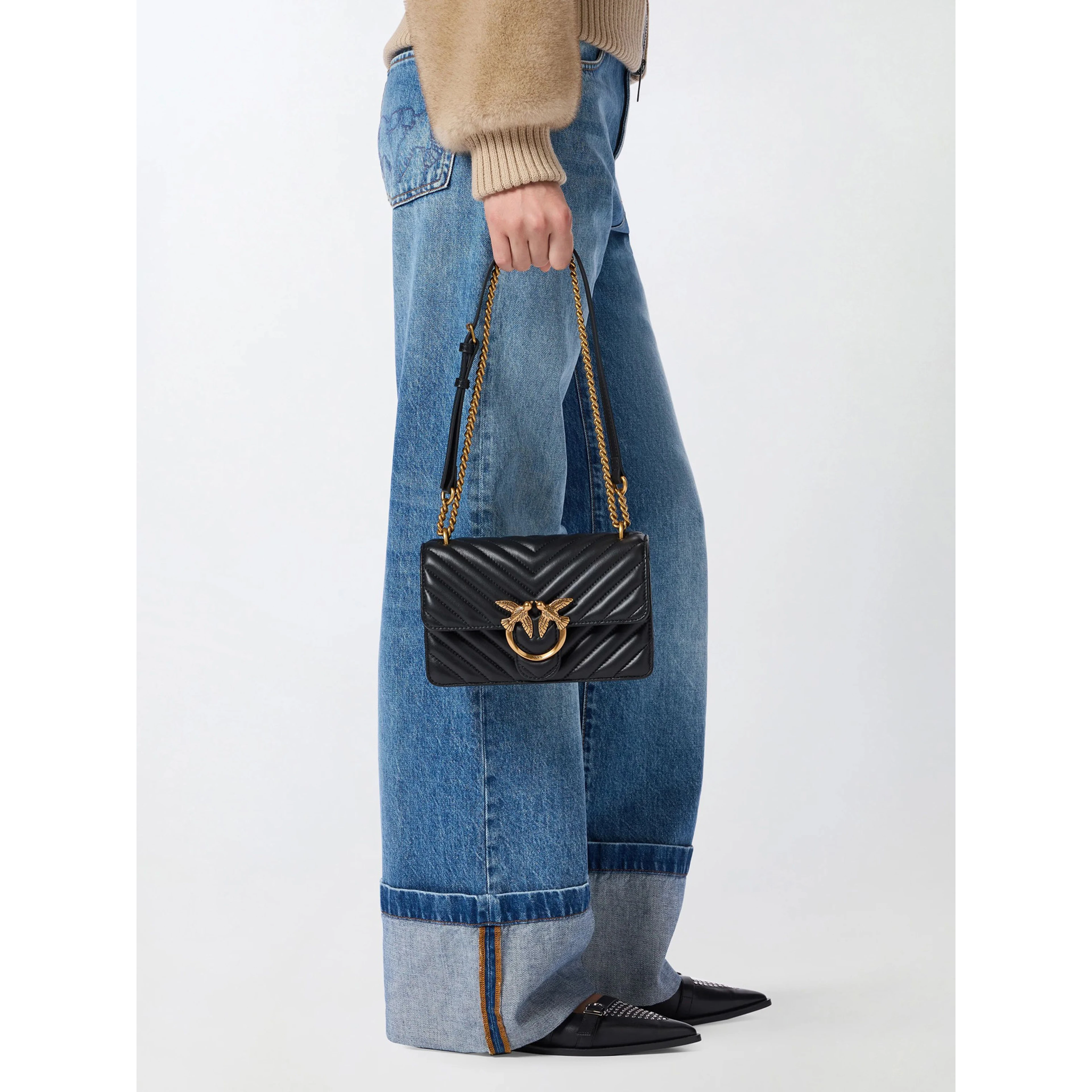 PINKO ICON MINI DC bag