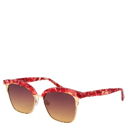 Multicolor Metal Sunglasses