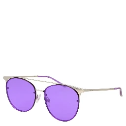 Gray Metal Sunglasses
