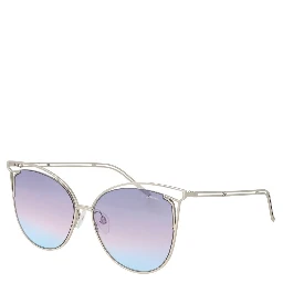 Gray Metal Sunglasses