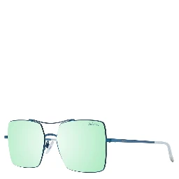 Blue Metal Sunglasses