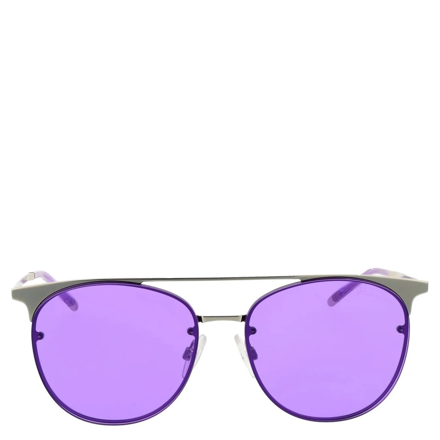 Gray Metal Sunglasses