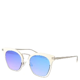 White Metal Sunglasses