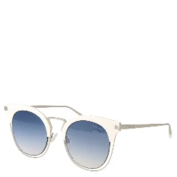 White Metal Sunglasses