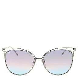 Gray Metal Sunglasses