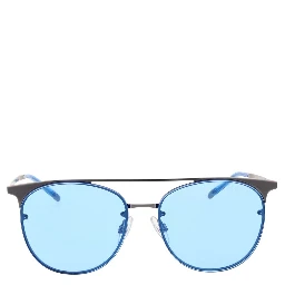 Gray Metal Sunglasses