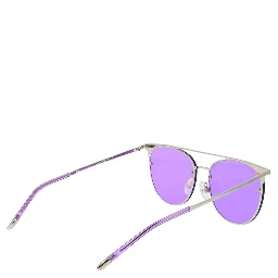 Gray Metal Sunglasses