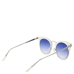 White Metal Sunglasses