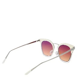 White Metal Sunglasses