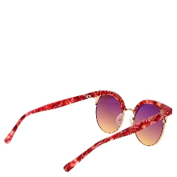 Multicolor Metal Sunglasses