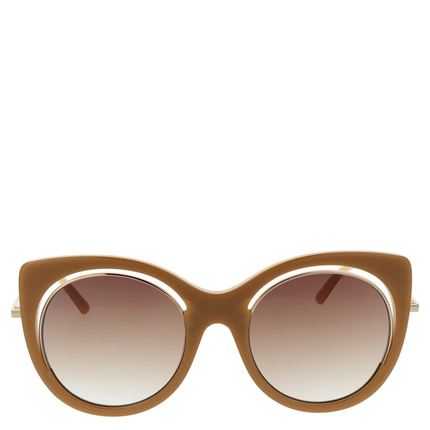 Brown Acetate Sunglasses