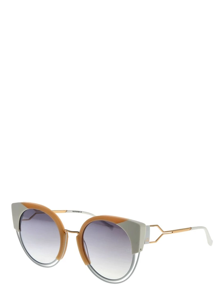 White Metal Sunglasses
