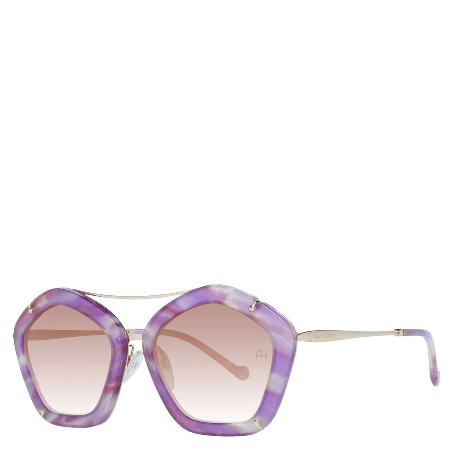 Purple Metal Sunglasses