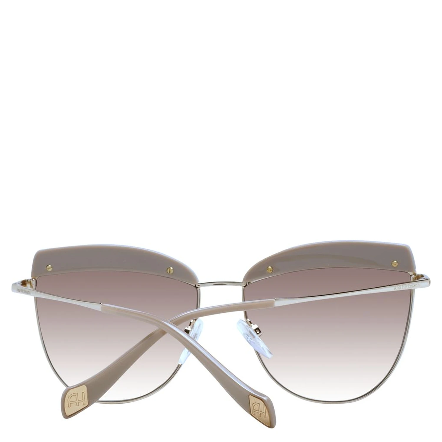 Beige Acetate Sunglasses