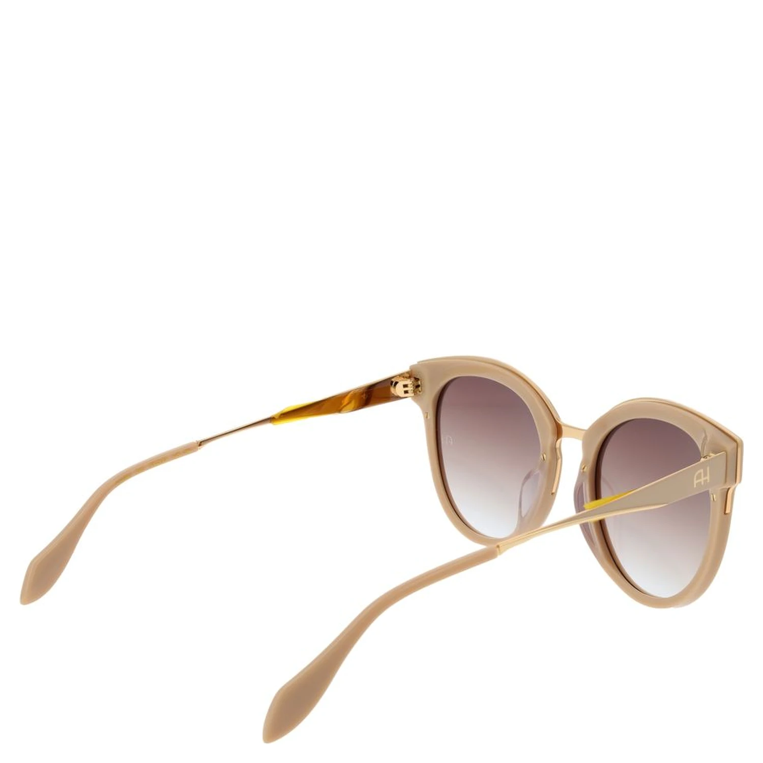 Beige Acetate Sunglasses