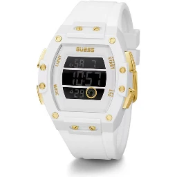 White Synthetic Digital Watch