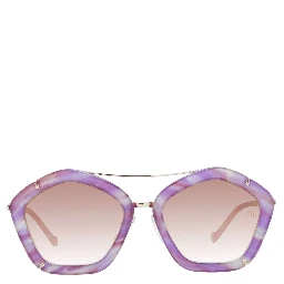 Purple Metal Sunglasses