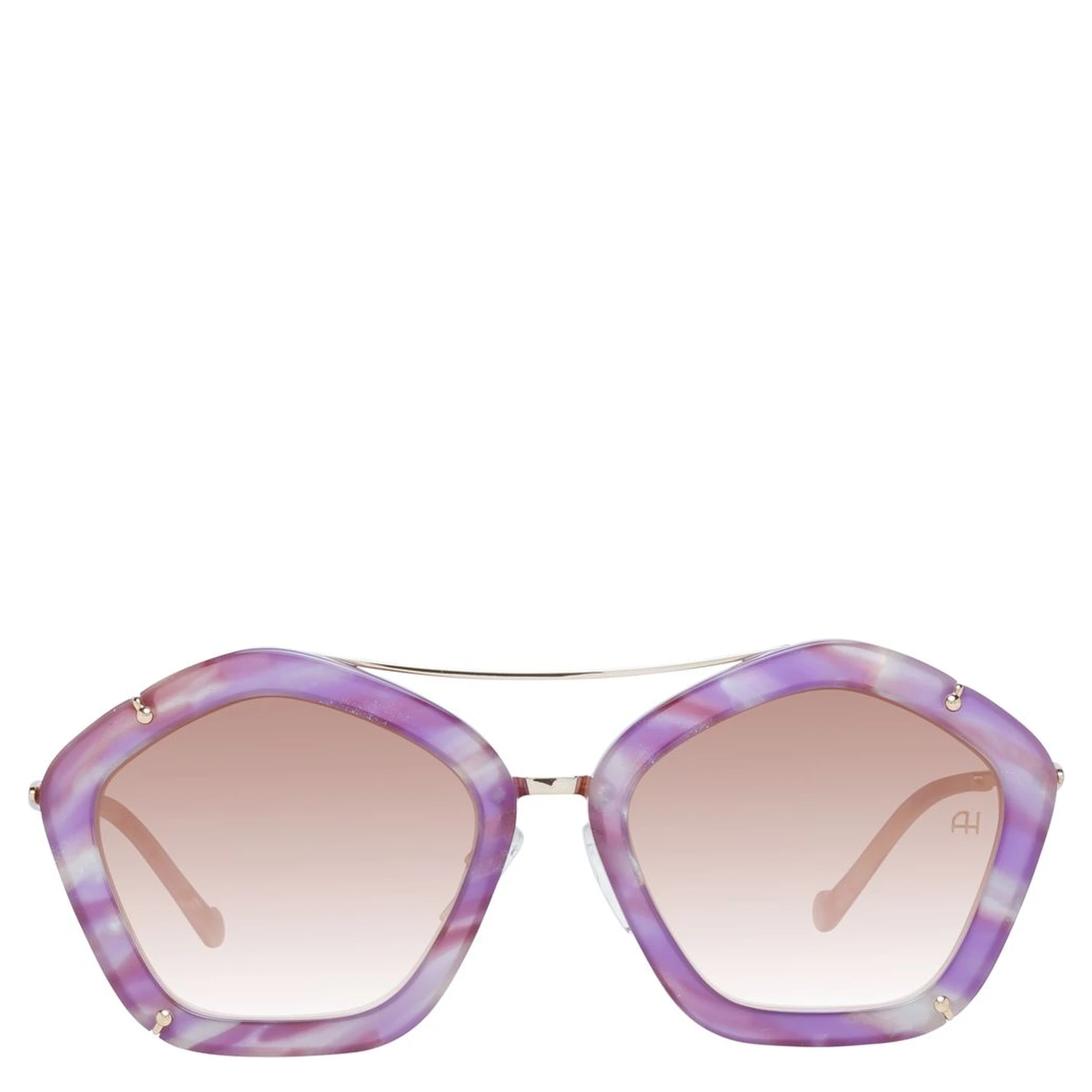 Purple Metal Sunglasses
