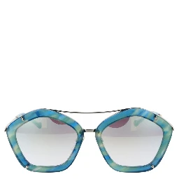 Bicolor Metal Sunglasses
