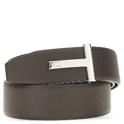 Brown Calf Leather Bos Taurus Belt