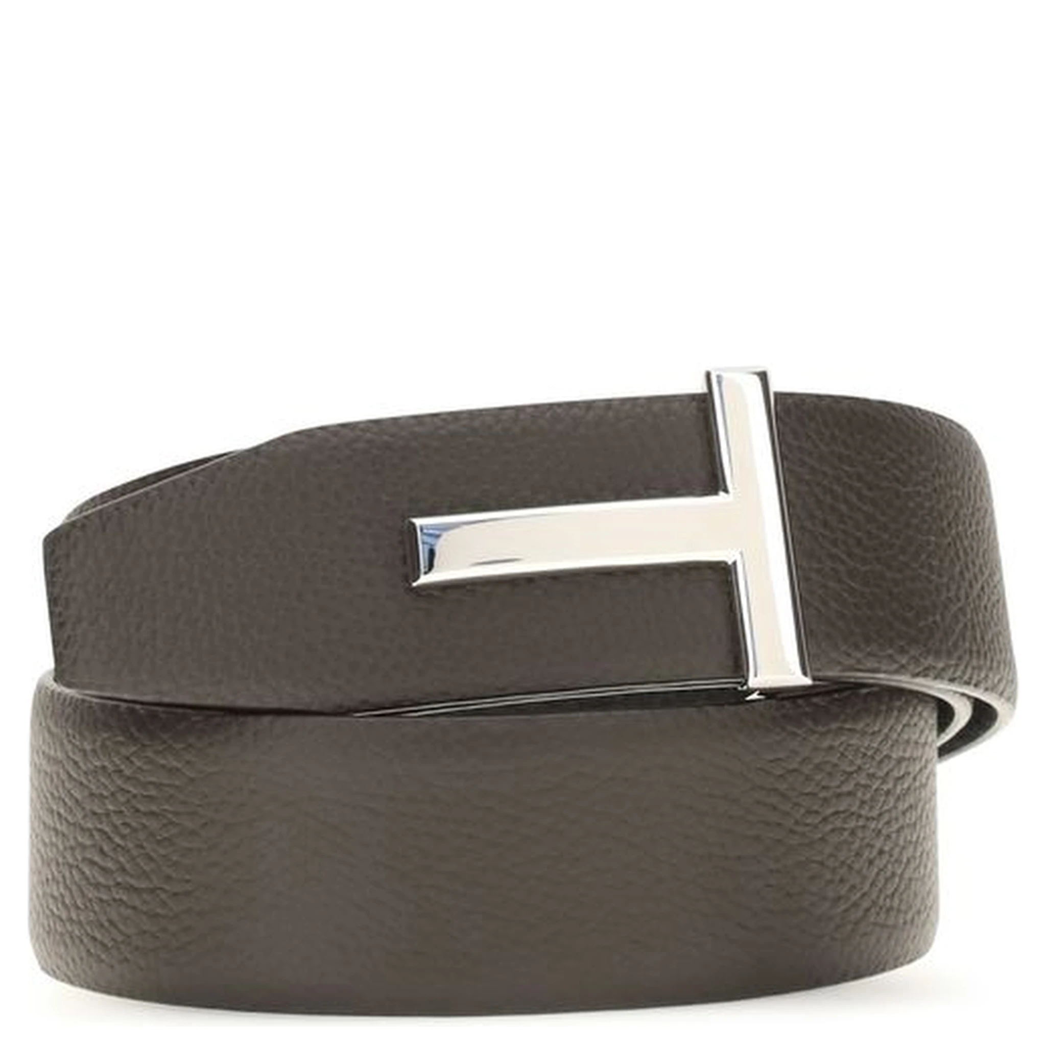 Brown Calf Leather Bos Taurus Belt