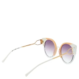 White Metal Sunglasses