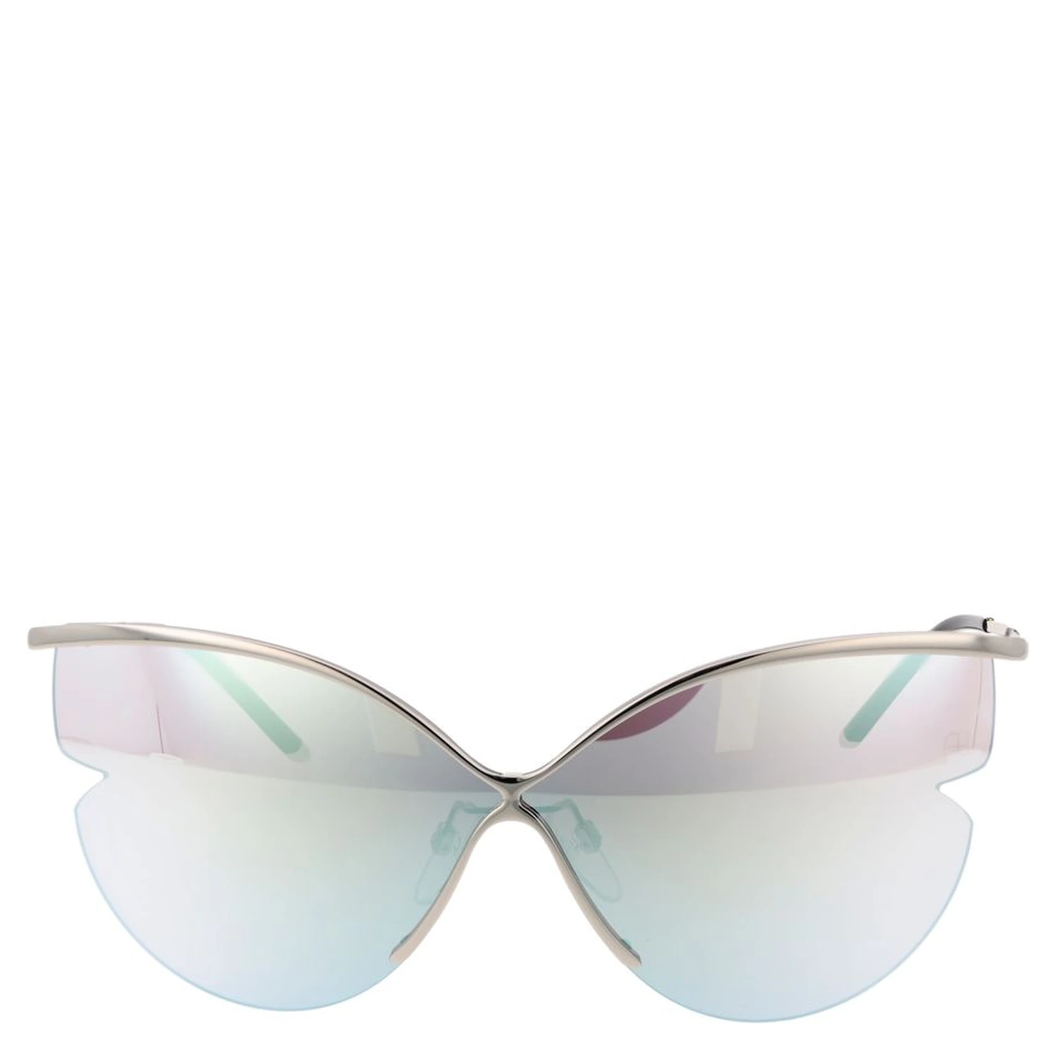 Gray Metal Sunglasses