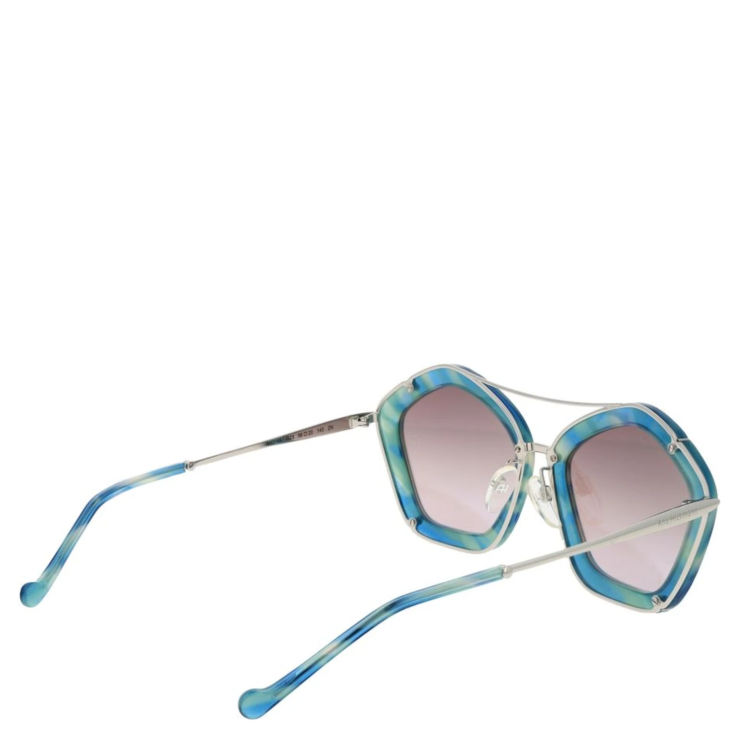 Bicolor Metal Sunglasses