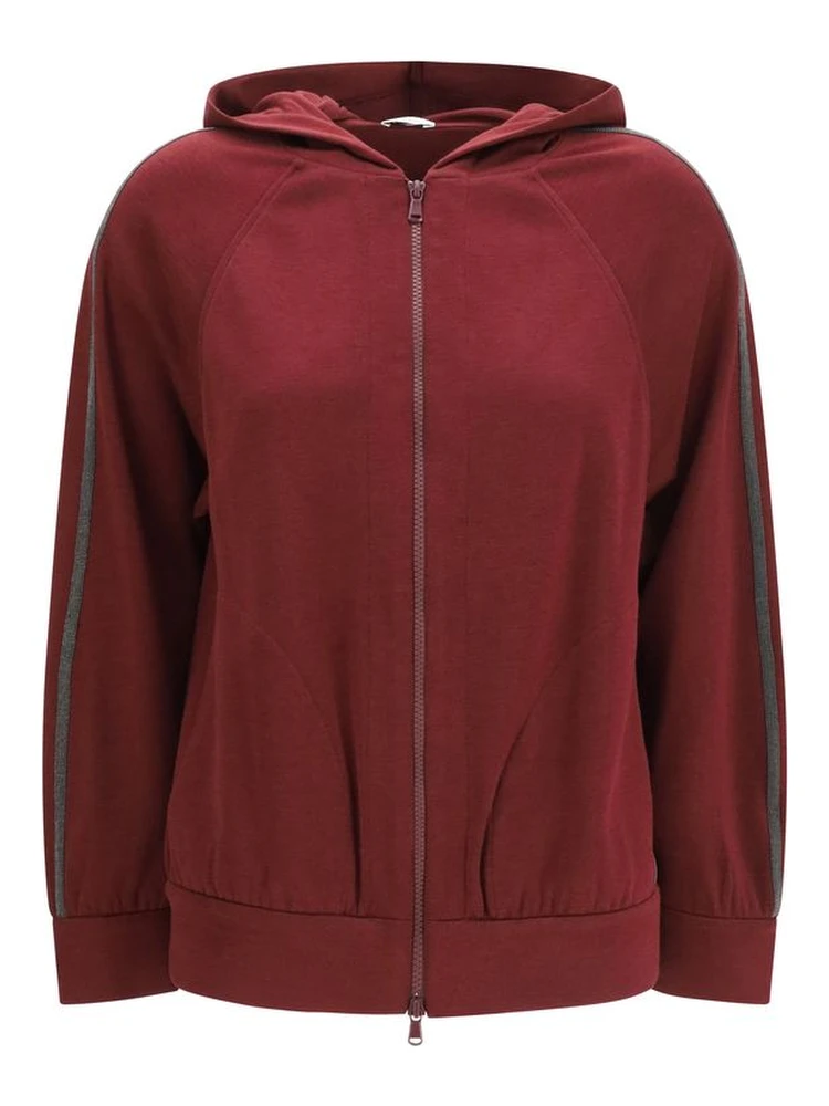 Bordeaux Cotton Sweatshirt