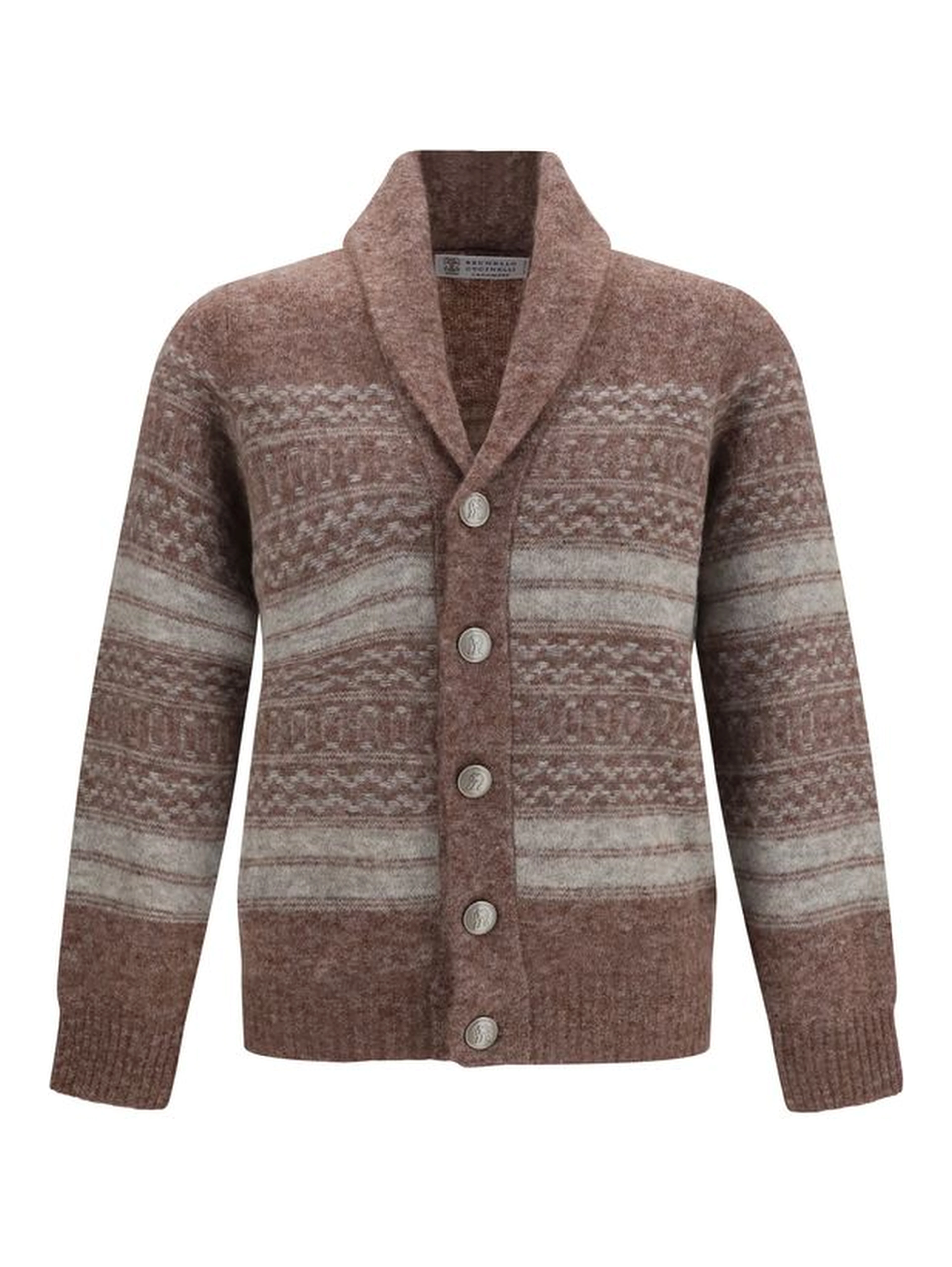 Bordeaux Alpaca Vicugna Pacos Cardigan