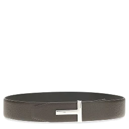 Brown Calf Leather Bos Taurus Belt