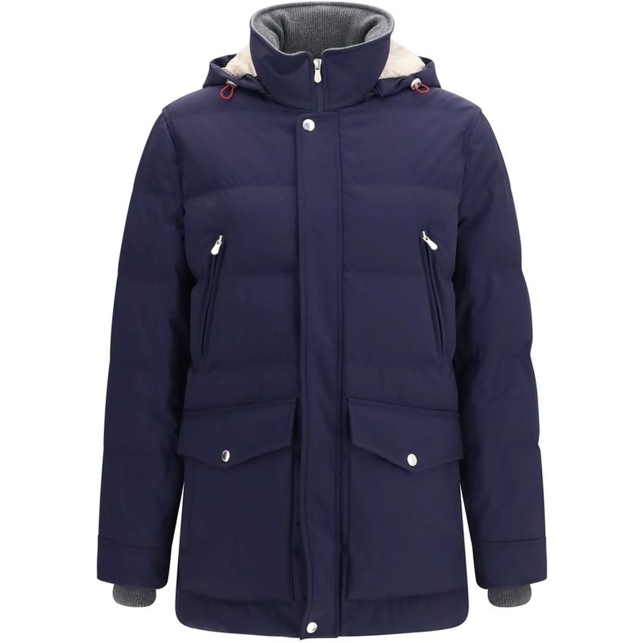 Blue Goose Down Full-Length Jacket