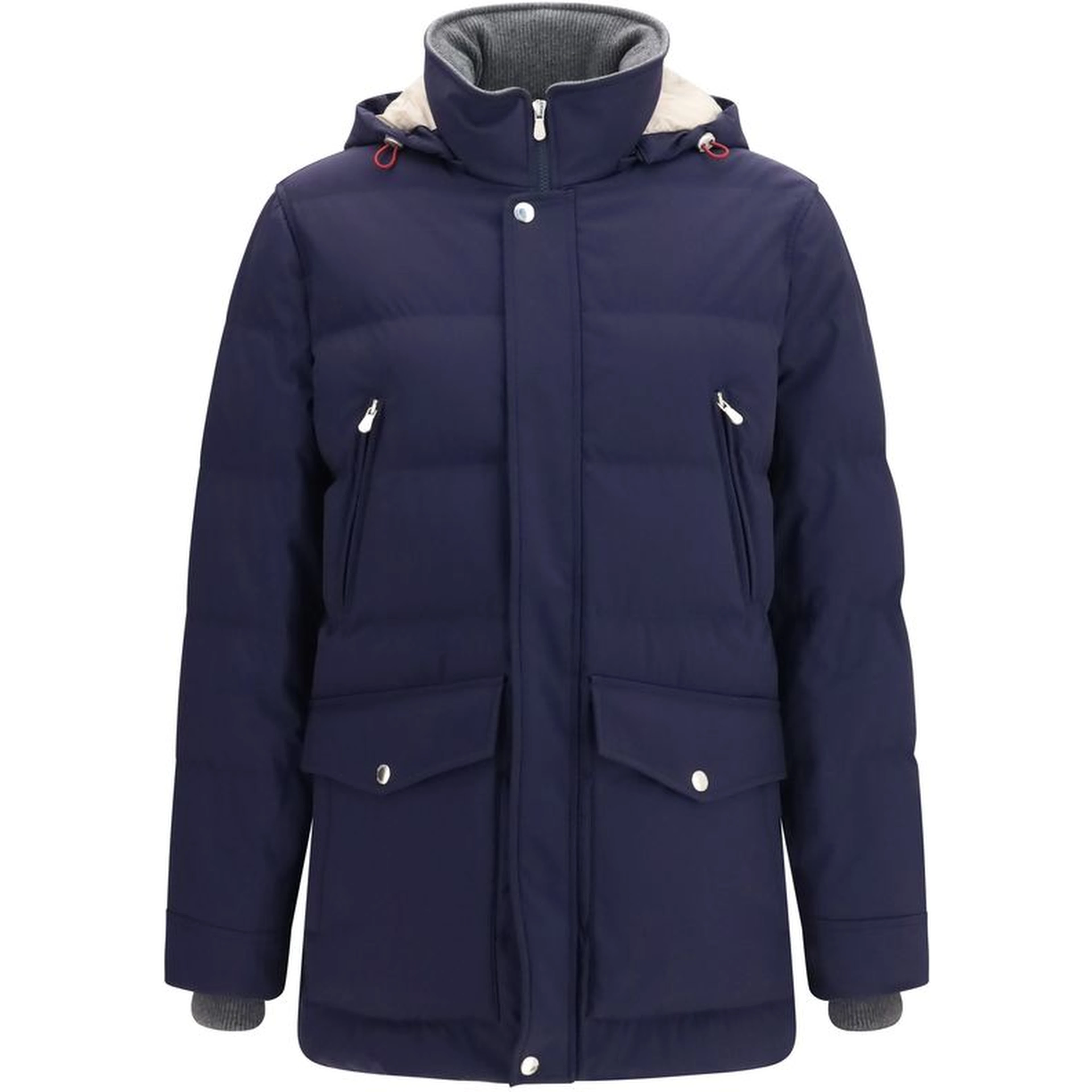 Blue Goose Down Full-Length Jacket