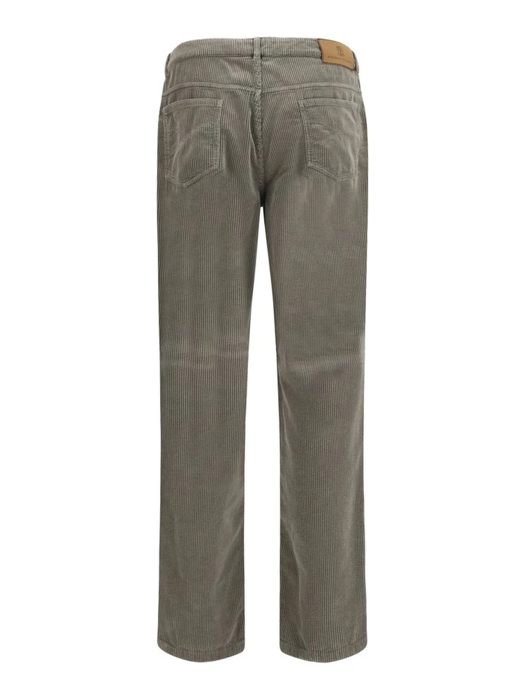 Bicolor Cotton Casual Pants alternative