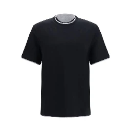 Black Cotton T-Shirt