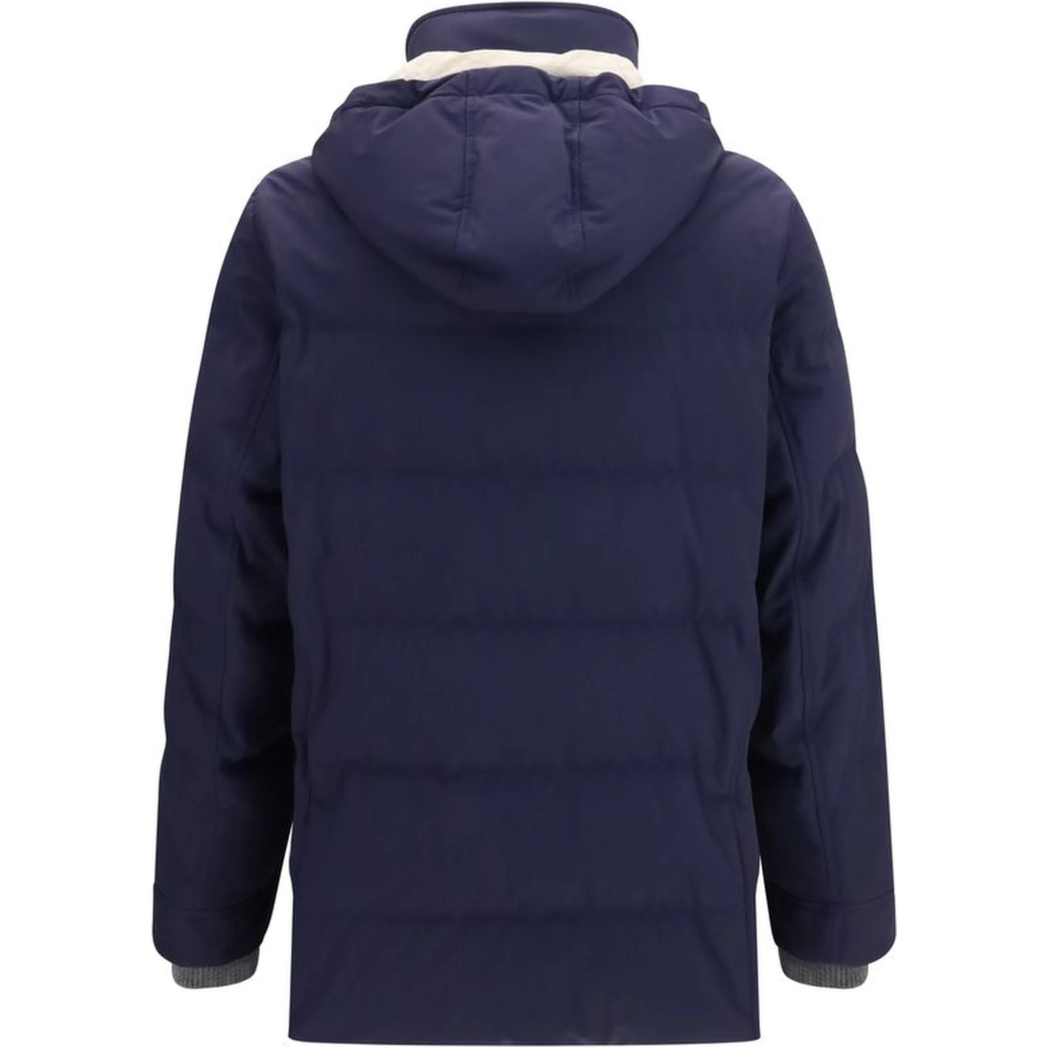Blue Goose Down Full-Length Jacket