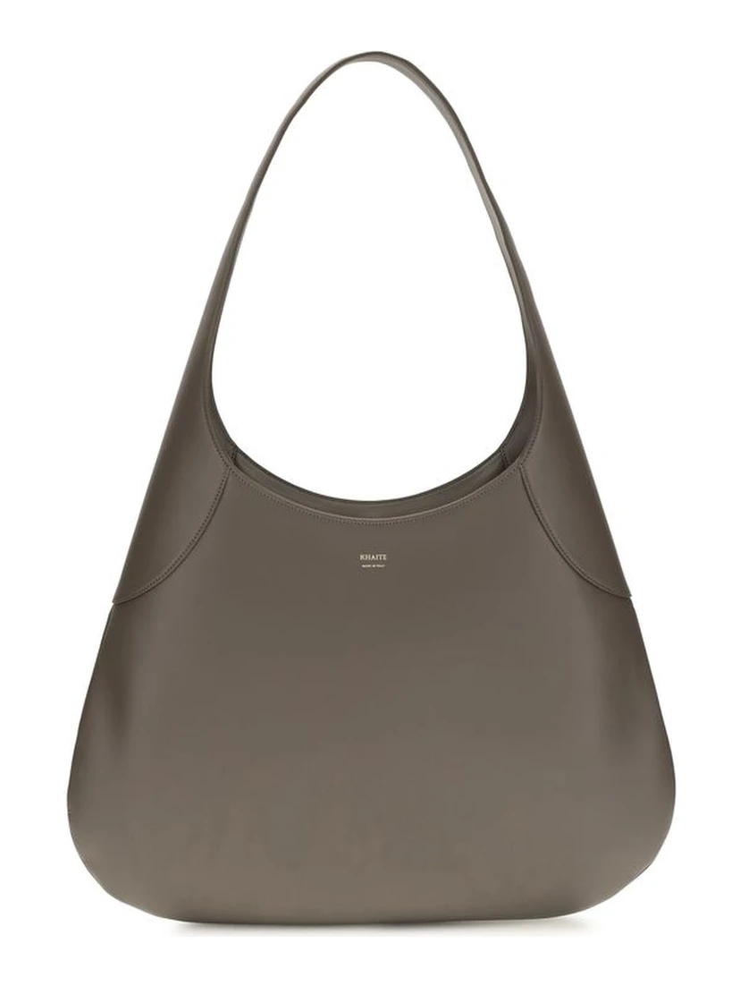 Gray Calf Leather Bos Taurus Handbag