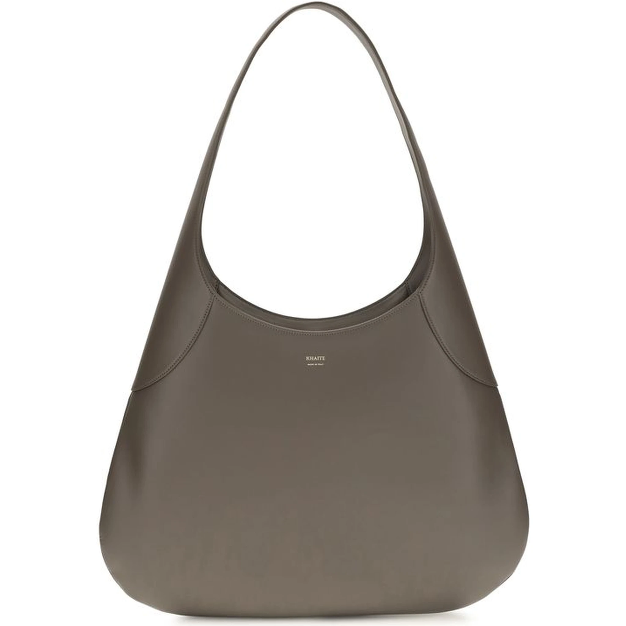 Gray Calf Leather Bos Taurus Handbag