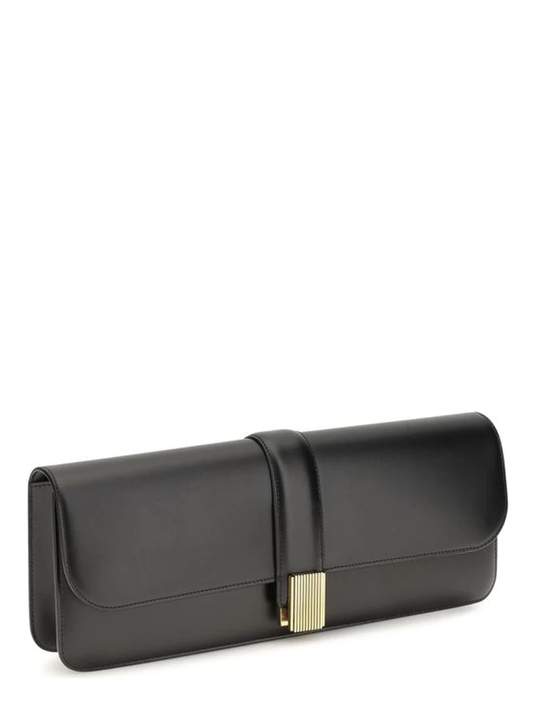 Black Calf Leather Bos Taurus Clutch Bag alternative