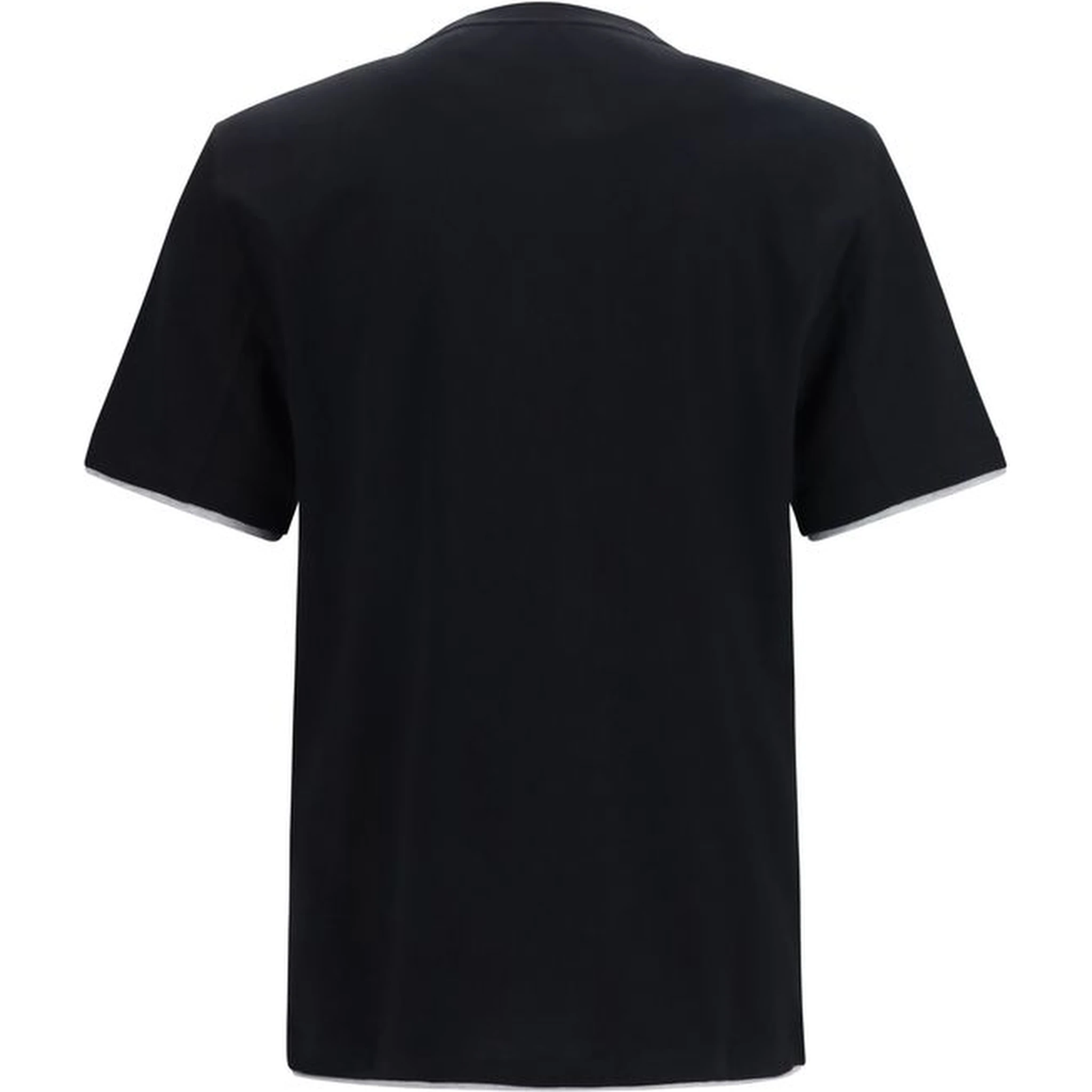 Black Cotton T-Shirt