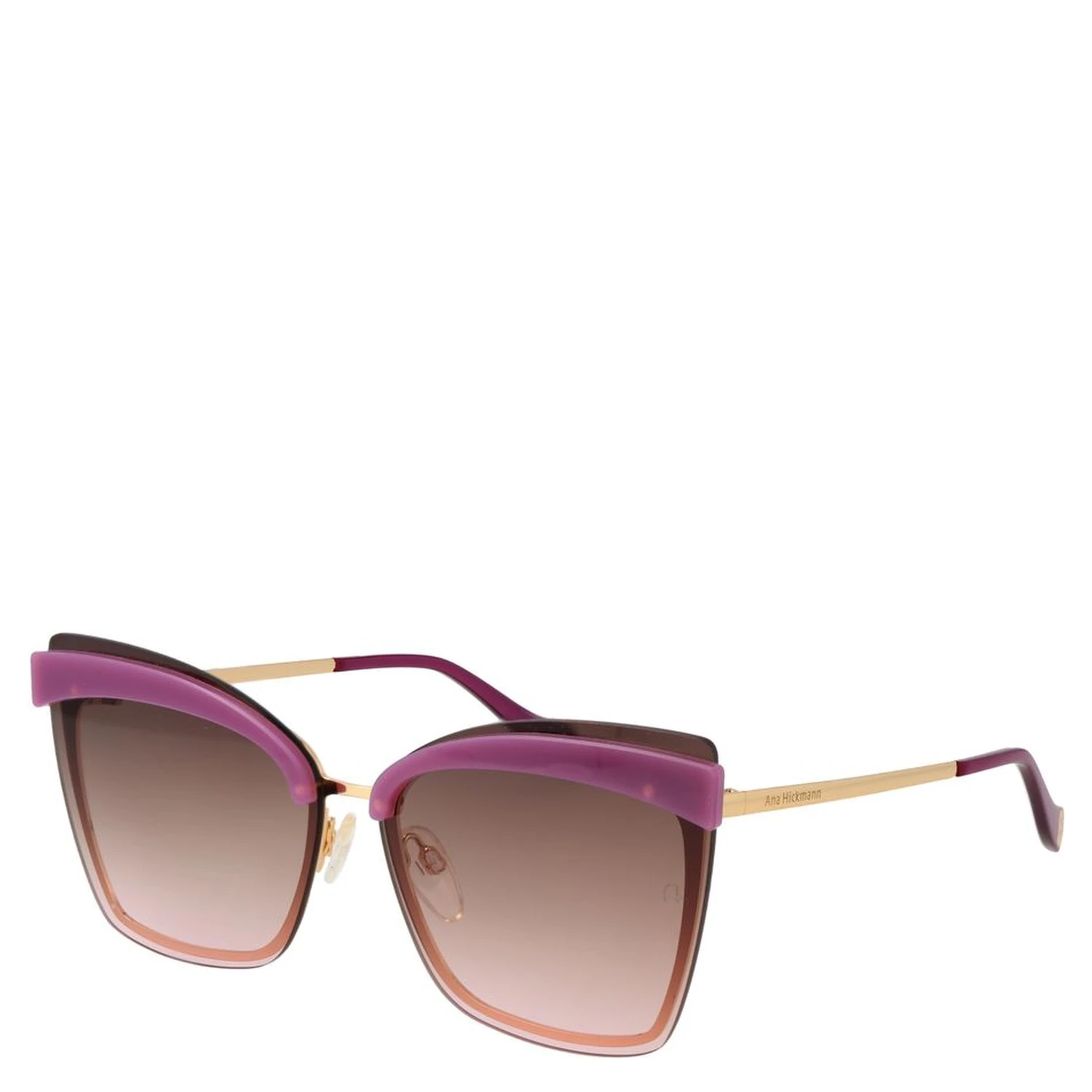 Purple Metal Sunglasses