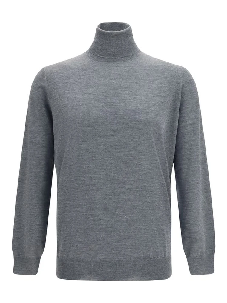 Gray Wool Oves Aries Turtleneck