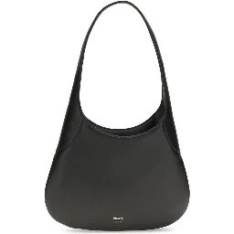 Black Calf Leather Bos Taurus Handbag
