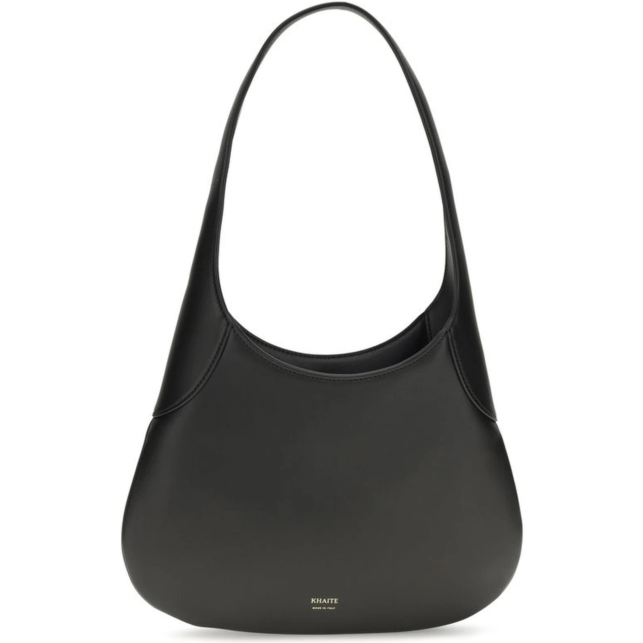 Black Calf Leather Bos Taurus Handbag