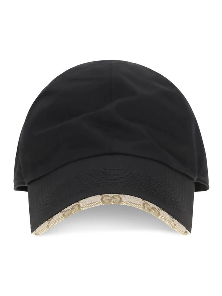 Black Cotton Cap (Baseball Hat)