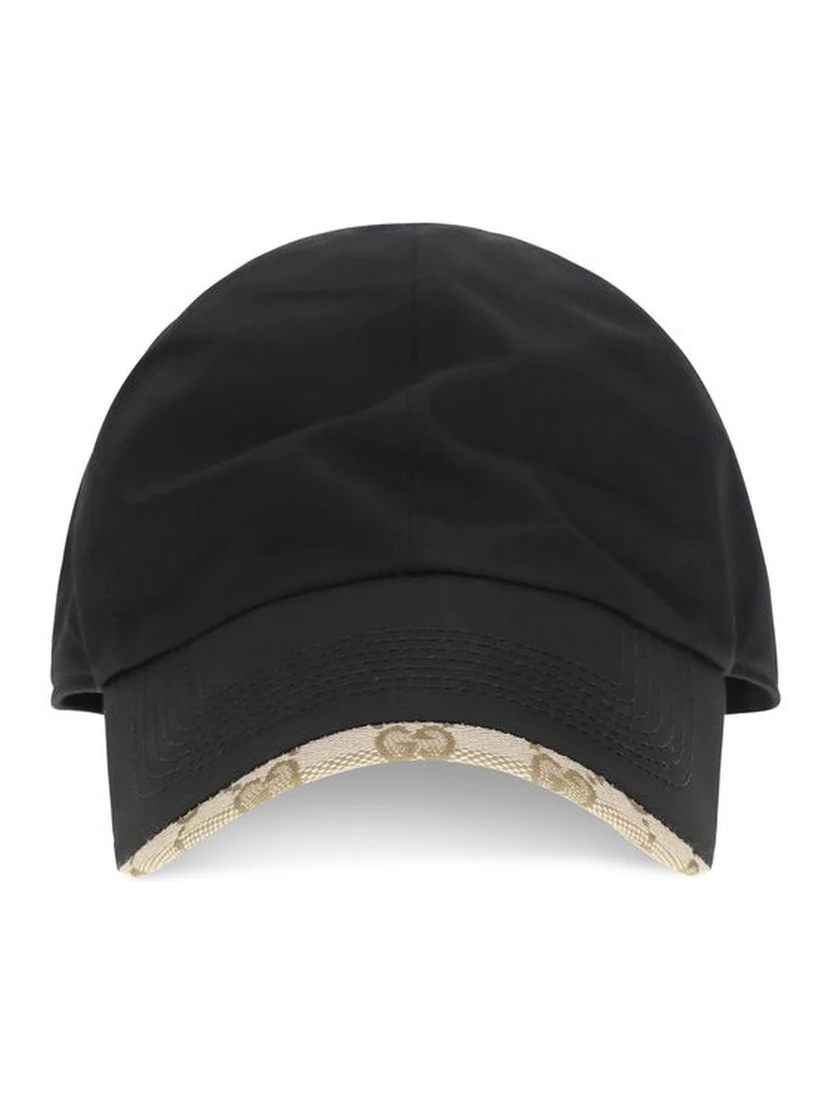 Black Cotton Cap (Baseball Hat)